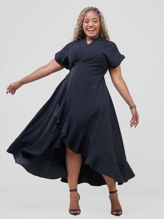 Savannah Majesty Dress - Black