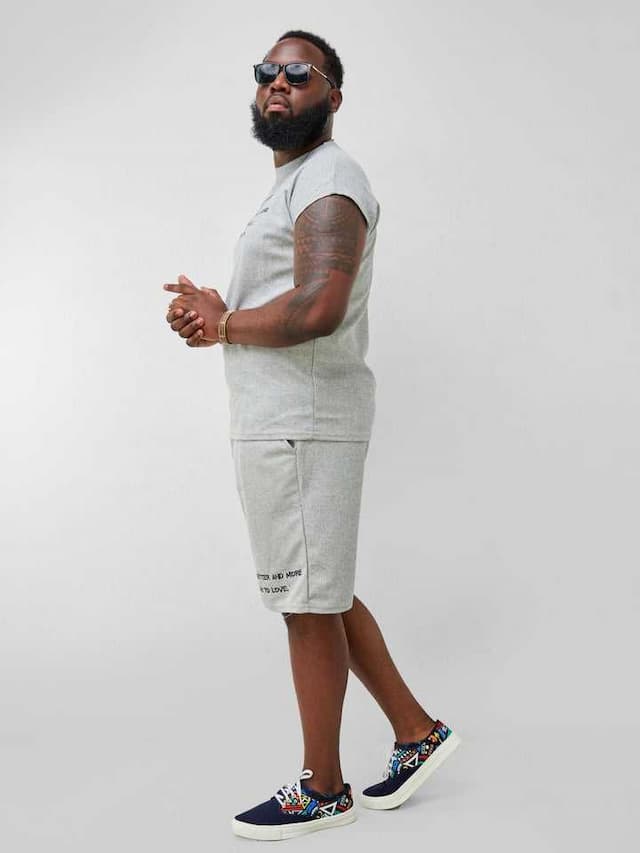 Sw Men's 'Make Yourself...' Shorts - Grey