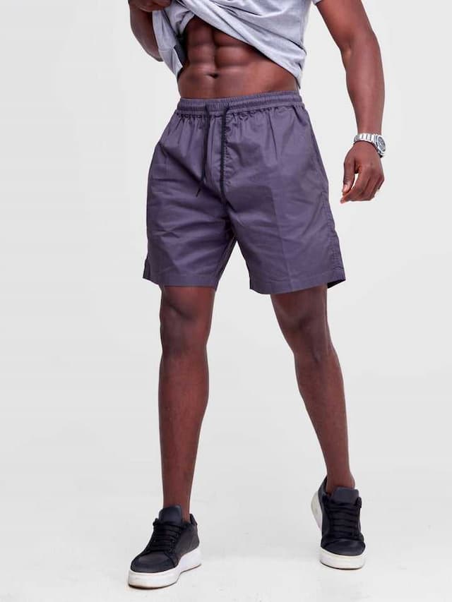 Nivae Men's Beach Shorts - Dark Grey