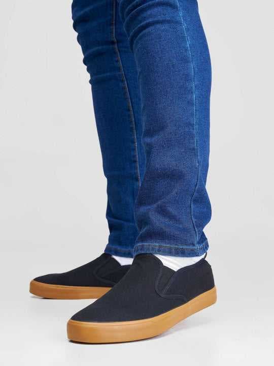 Tada Unisex Canvas Shoes - Black / Brown