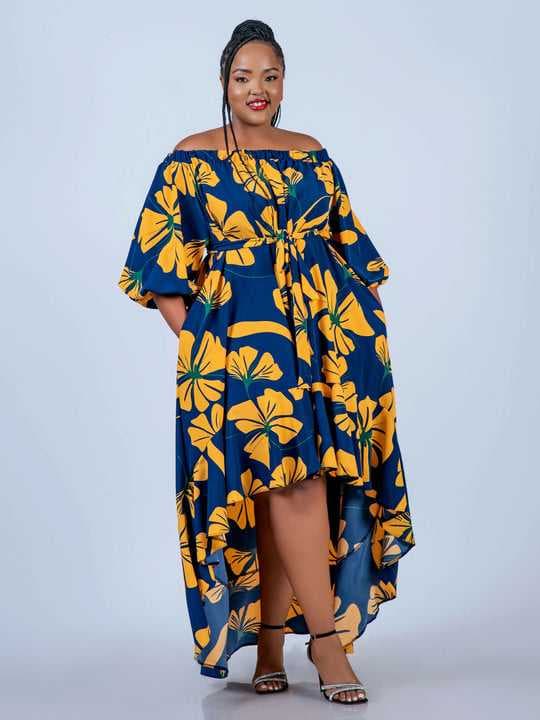 Plainchic High-Low Dress – Floral