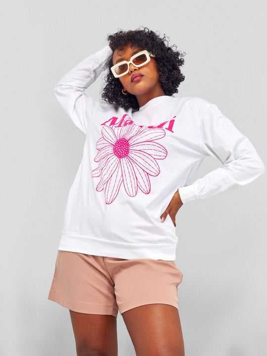 Lola Mardi Neon Pink Sweatshirt