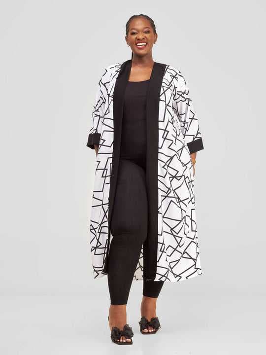 Kimono World Autumn Kimono - Floral Print