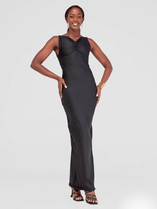 Juka Closet Maxi Dress - Black