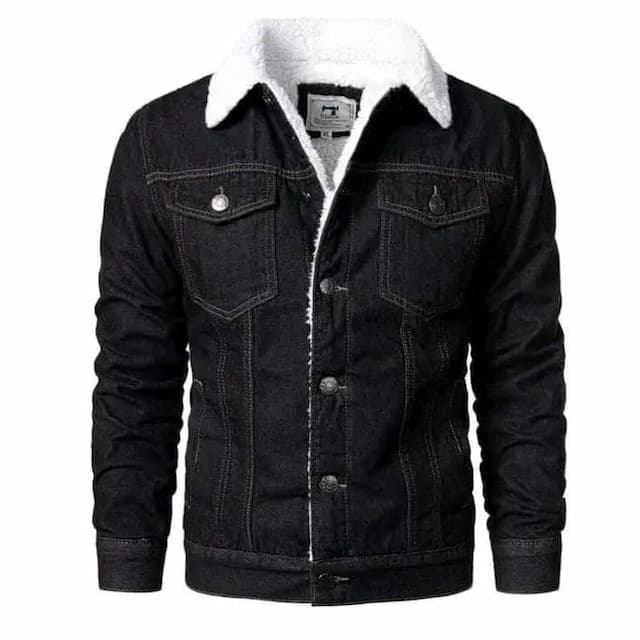 Mombasa Outfits Furred Denim Jackets