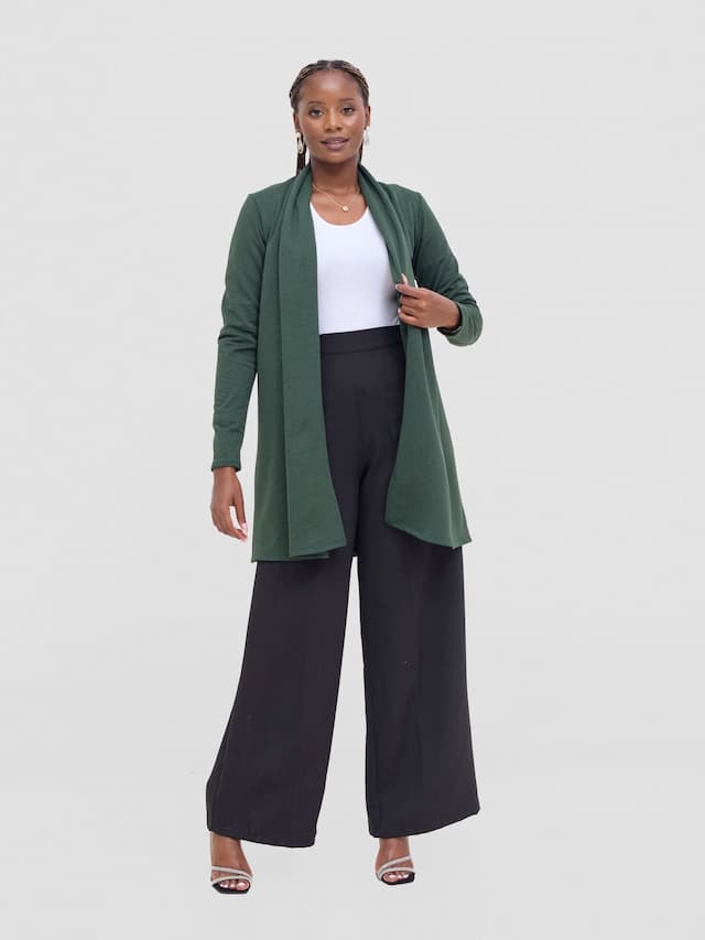 Vivo Basic May Sweater - Dark Green