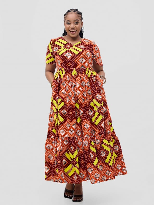 Azizi Dress -Yellow