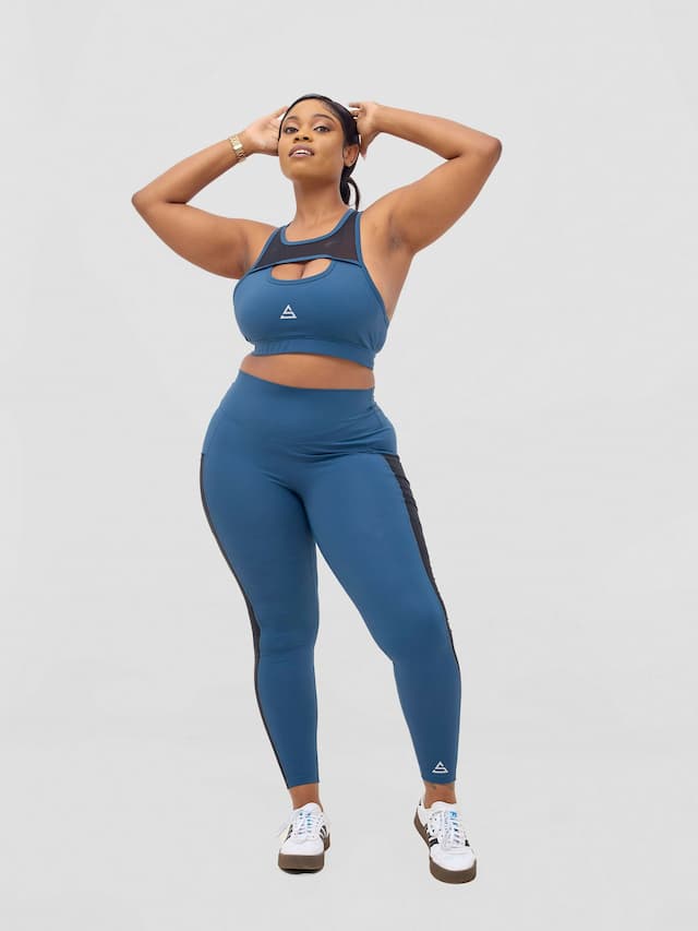 Rotator Active Wear Sports Bra - Navy Blue
