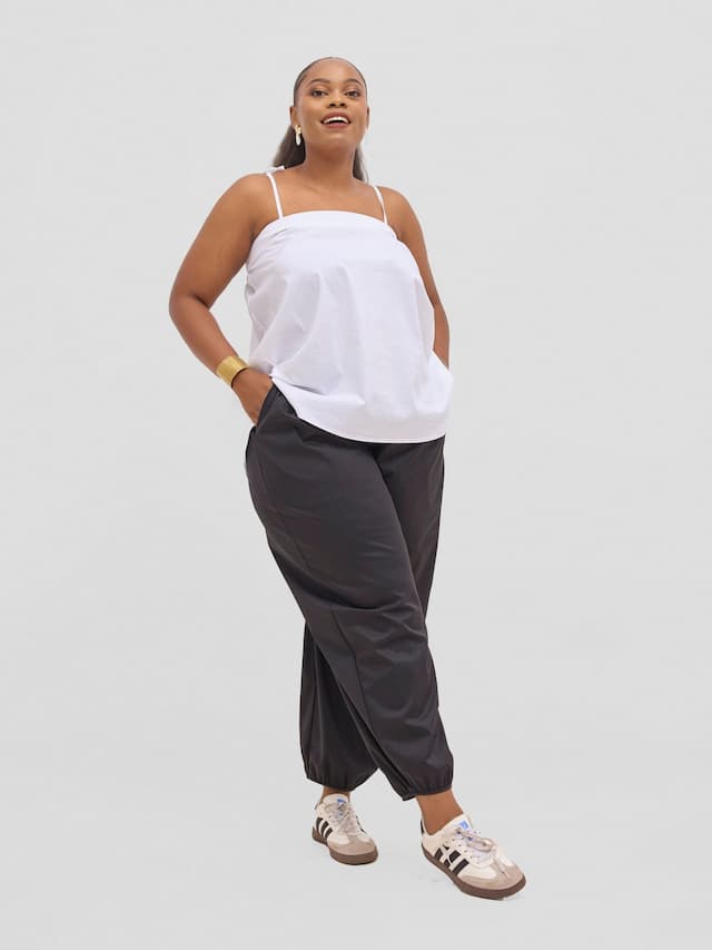 Safari Sizani Strappy Tent Top - White