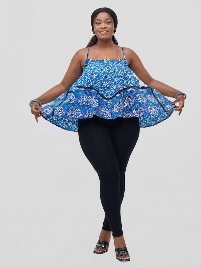 Leso Top - Blue