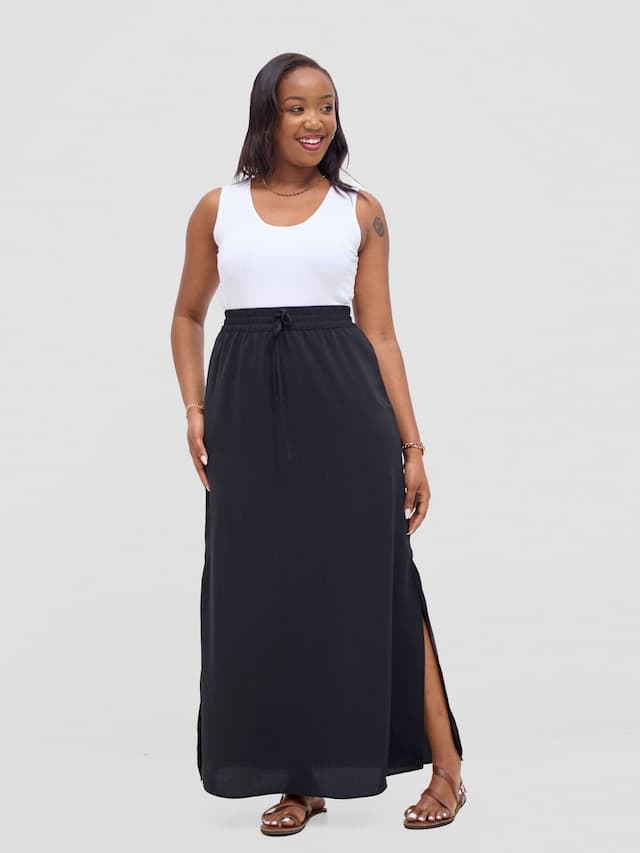 Vivo Seli Maxi Skirt - Black