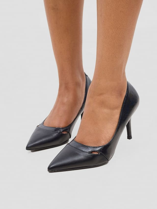 Nine West Reold Heel - Black