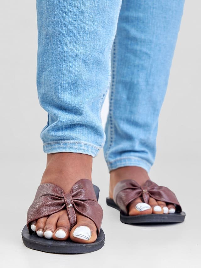 Biba Trends Collections Choco Butterfly Sandals - Brown
