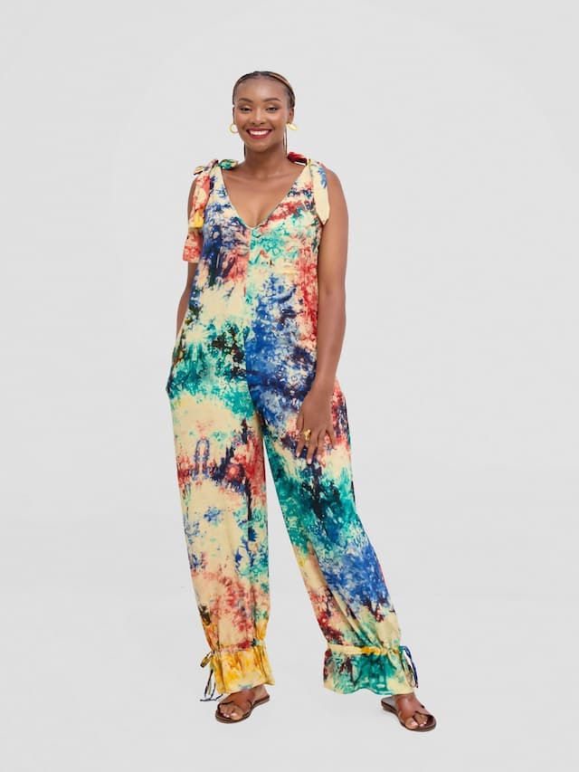 Vivid Afrikana Lamu Jumspuit - Multicolored