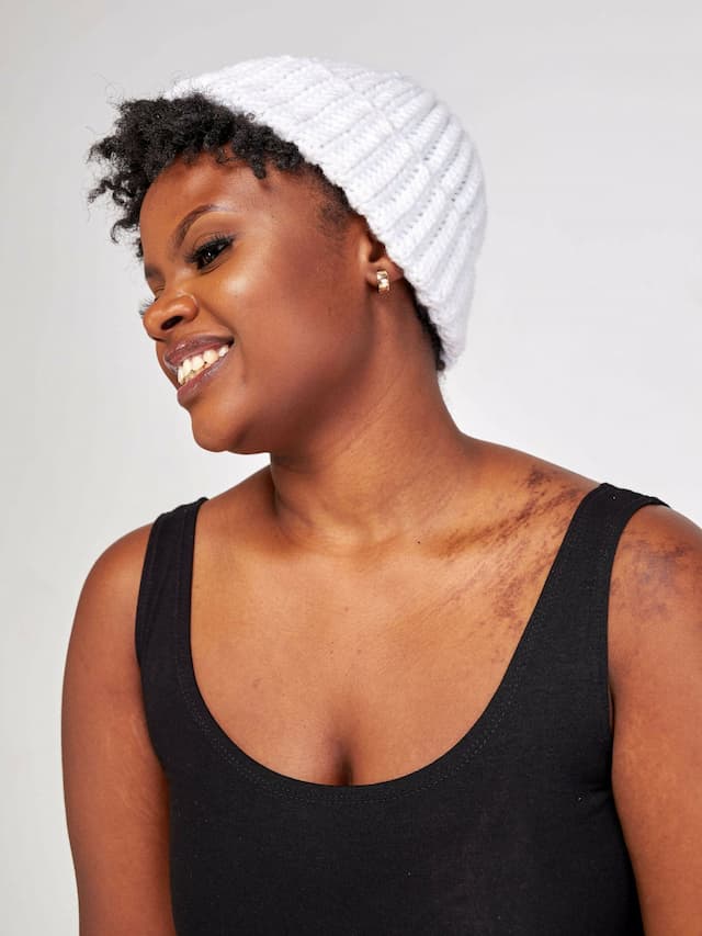 Infy Knit Wear Beanies - White
