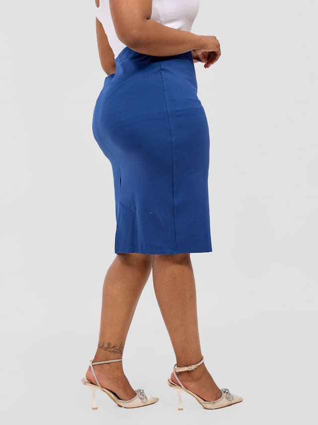 Vivo Basic Waridi Pencil Skirt - Teal