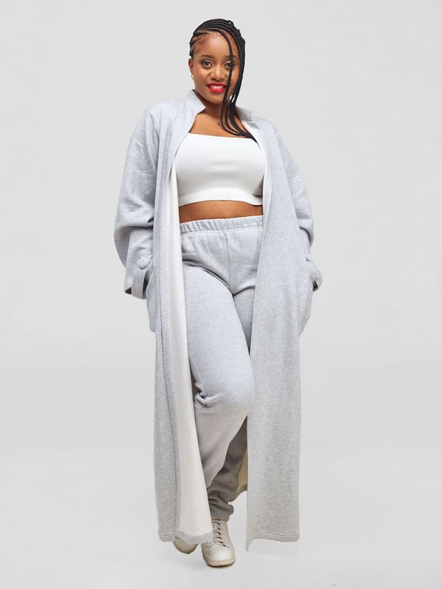 Nika Bonica Mahonia Long Sweater - Grey