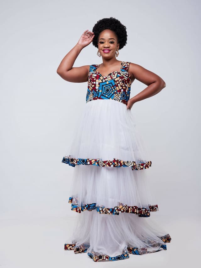 Rosa Gown - White