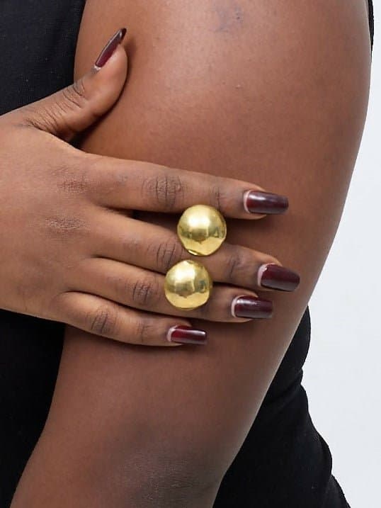 Purely Brass Taraji Ring - Brass