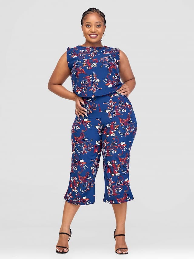 Lizola Muli 2Pc Set - Navy Blue
