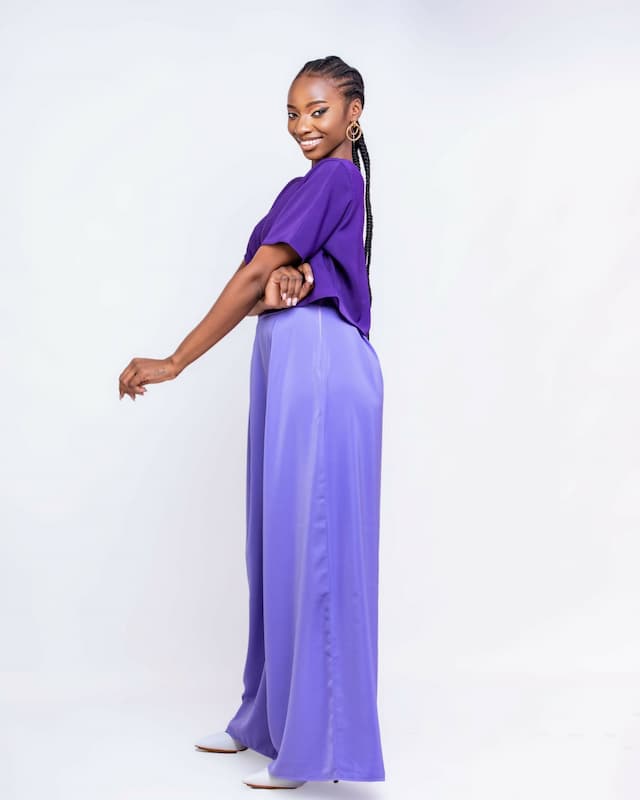Da’Joy Fashions Elara Pant Set - Purple