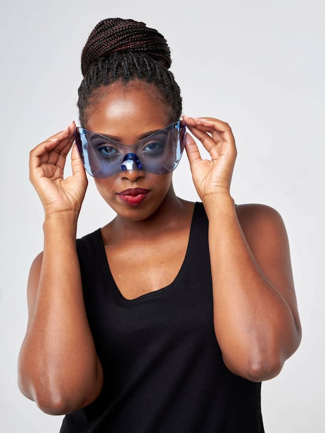 Mugler Sunnies - Blue