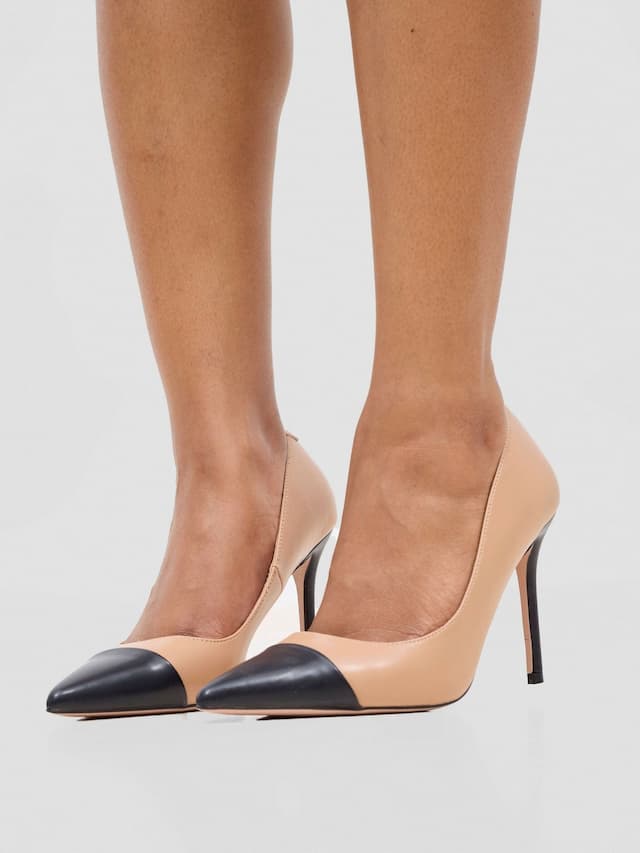 Nine West Sheila Heel - Nude