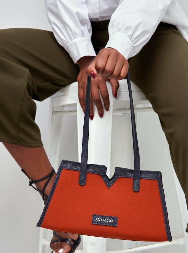 Luxaltra Makali Shoulder Bag - Burnt Sienna
