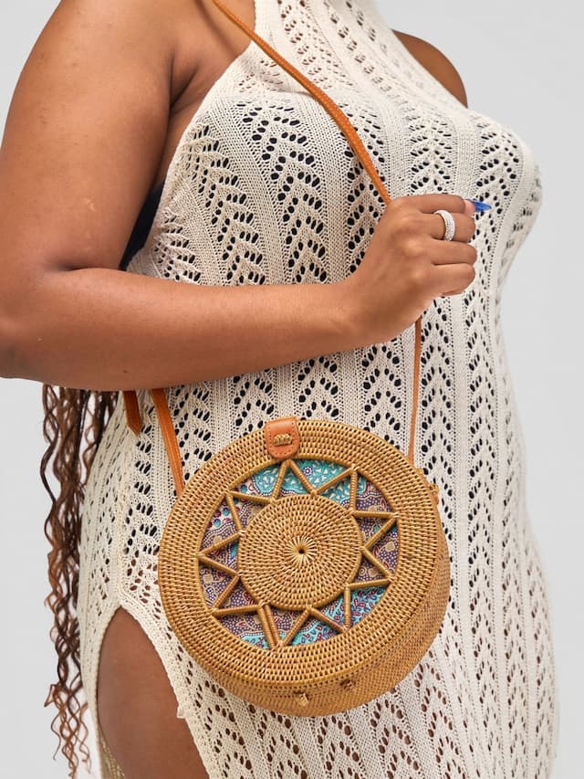 Cugu's Handmade Kai Ata Bag - Brown