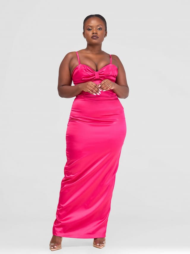 Nubia Couture Hariri Dress - Pink