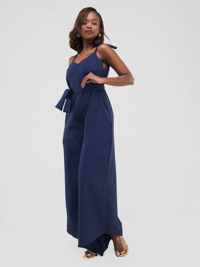 Wajir Jumpsuit - Navy Blue