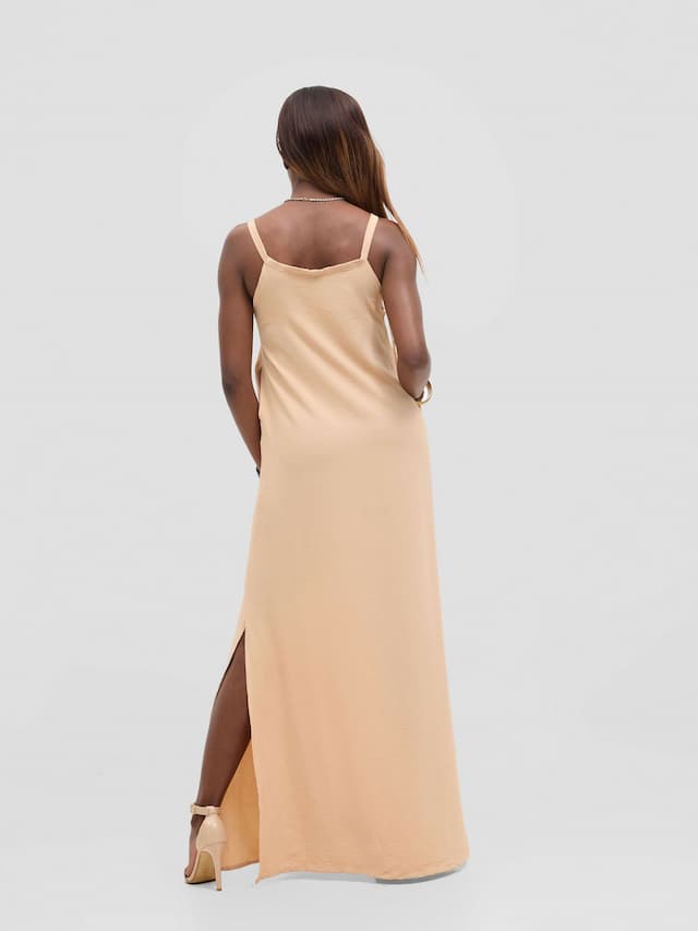 Lokali Designs Nala Shift Dress - Caramel