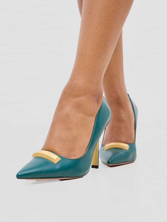 Nine West Beatrice Heel - Emerald