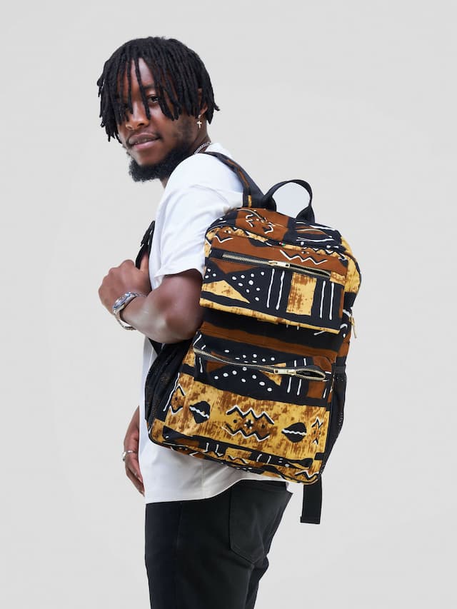 Mina Tribal Sorokin Backpack Bag - Multicolored