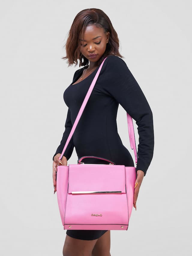 The Fashion Frenzy Hand Bag - Pink