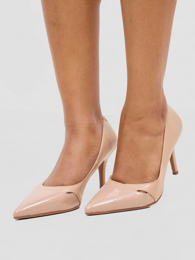 Nine West Realin Heel - Nude
