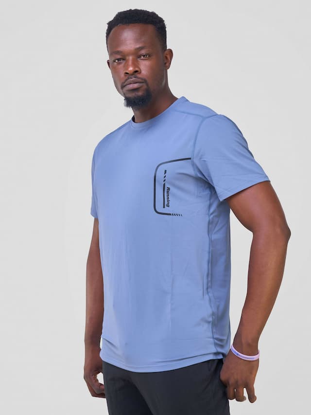 Round Neck T/Shirt Activewear - Grey