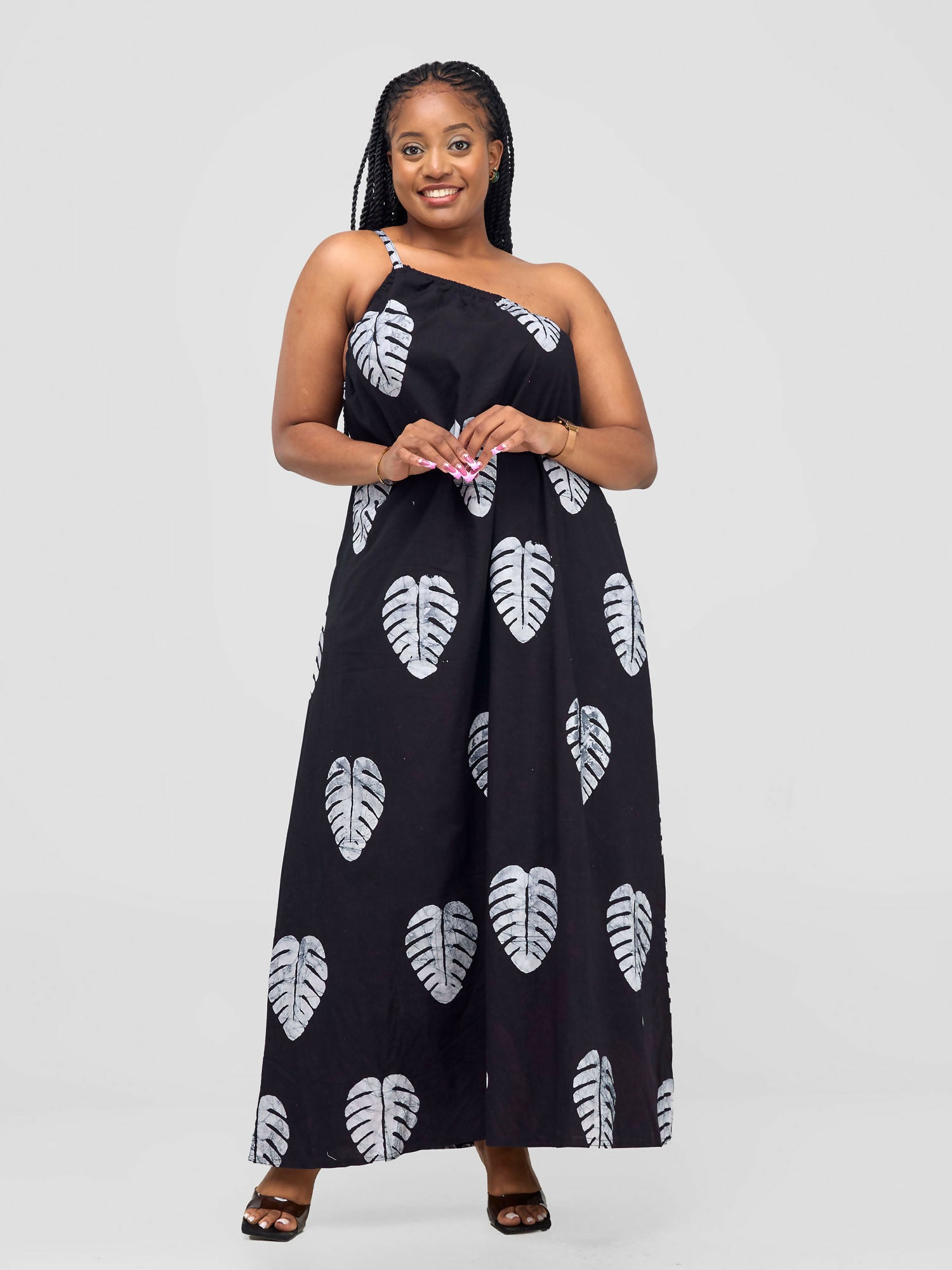 Inroses Hub Batiki Dress - Black / White