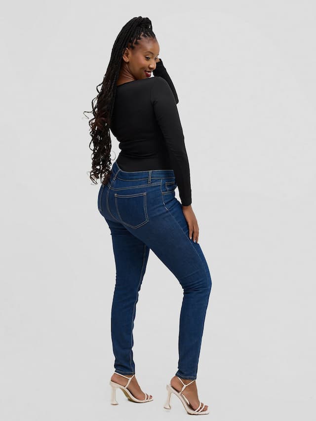 The Fashion Frenzy Bodysuit - Black