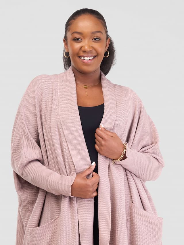Vivo Cuffed Wide Sweater - Light Taupe
