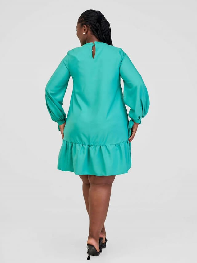 Stylish Sisters/Short and Mini Dress - Green