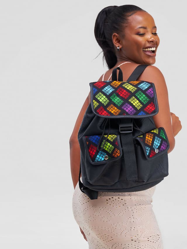 Khay Designs Monkey Bag - Black