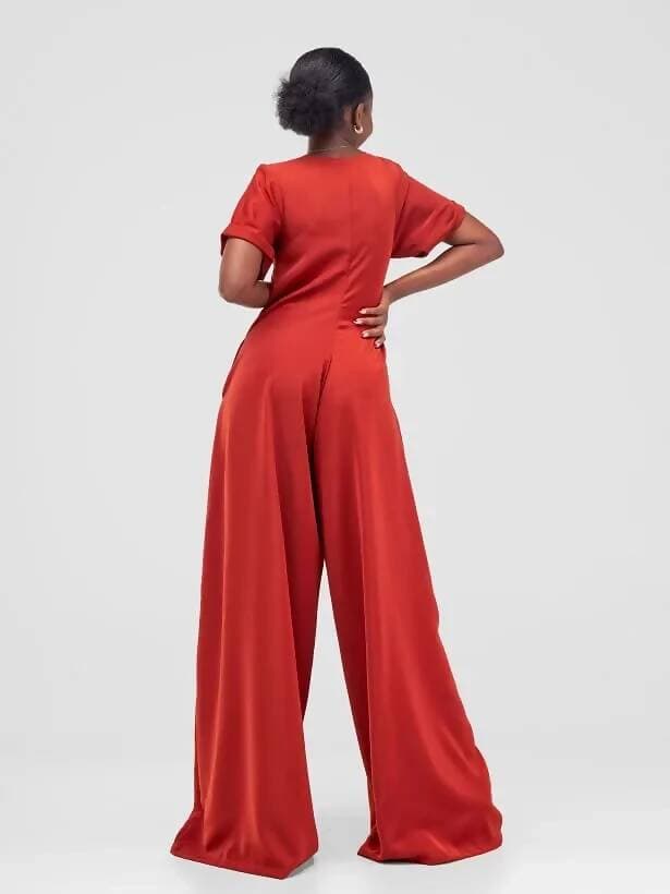 Cham Jumpsuit - Rust