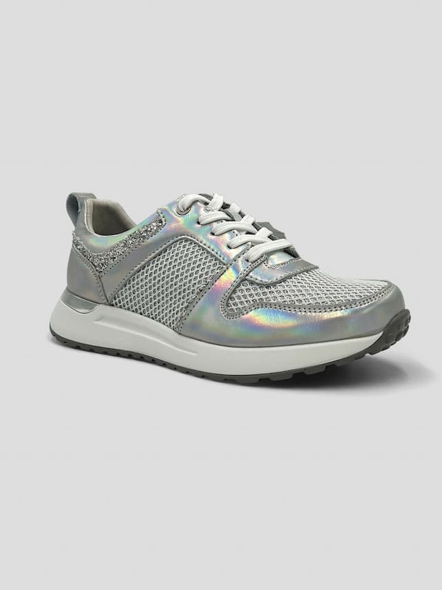 Julz Breeana Sneaker - Silver