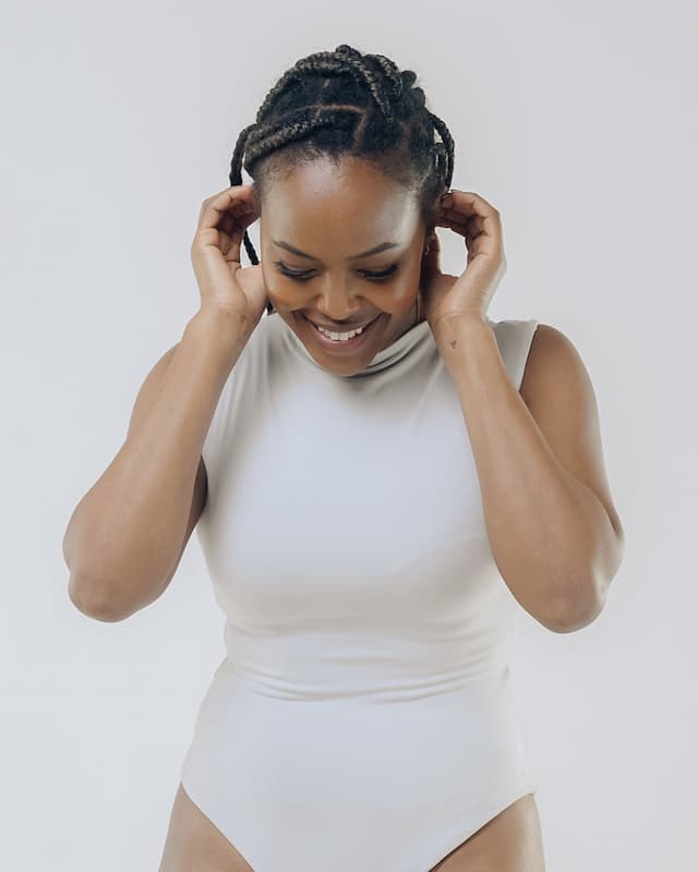 Vivo X This Is Essential  Sleeveless High Neck Bodysuit - Grey