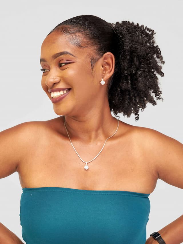 Palm Cosmetics 3c Coily Drawstring Ponytail Hair Extension - Black