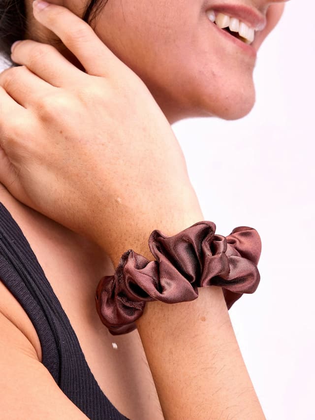 Bliss Jewelry Scrunchies - Chocolate