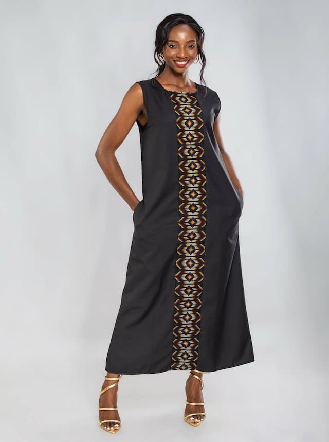 Da'joy Fashions Yonkers Dress - Black