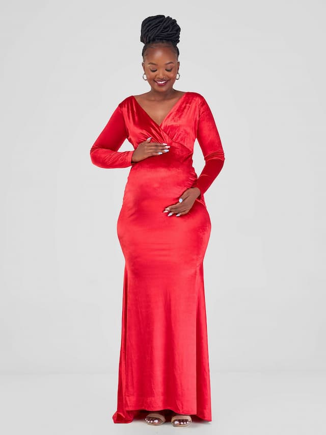 Vintlyne Callie Dress - Red