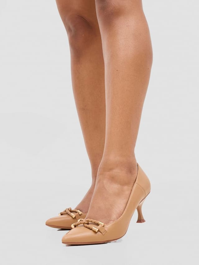 Nine West Alinda Heel - Camel